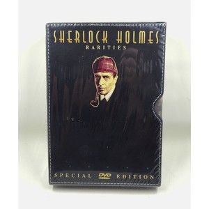 Sherlock Holmes Rarities Special DVD Edition Set of 4 Leather Box 2003 Sealed